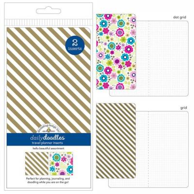 Doodlebug Design Daily Doodles Travel Planner - Hello Beautiful Assortment